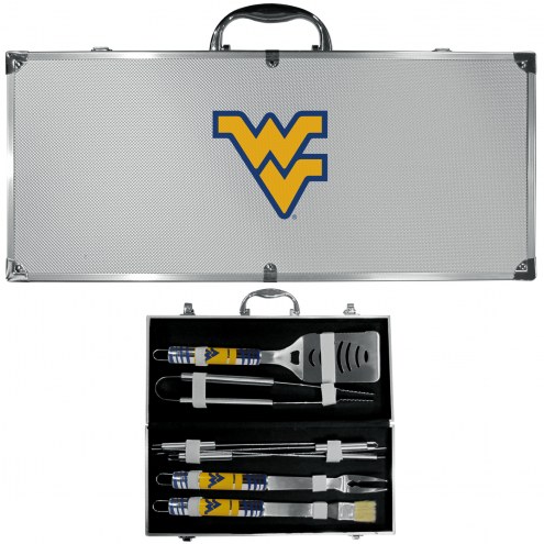 West Virginia Mountaineers 8 Piece Tailgater BBQ Set