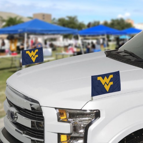 West Virginia Mountaineers Ambassador Car Flags