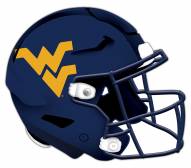 West Virginia Mountaineers Authentic Helmet Cutout Sign