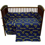 West Virginia Mountaineers Baby Crib Set