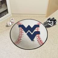 West Virginia Mountaineers Baseball Rug