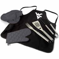 West Virginia Mountaineers BBQ Apron Tote Set