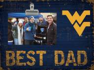 West Virginia Mountaineers Best Dad Clip Frame