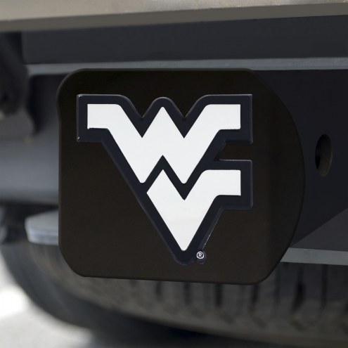 West Virginia Mountaineers Black Matte Hitch Cover