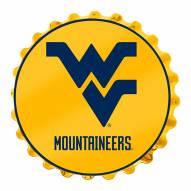 West Virginia Mountaineers Bottle Cap Wall Sign