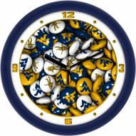 West Virginia Mountaineers Candy Wall Clock