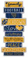 West Virginia Mountaineers Celebrations Stack Sign