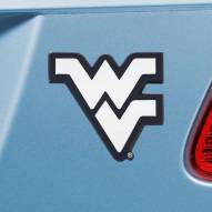 West Virginia Mountaineers Chrome Metal Car Emblem