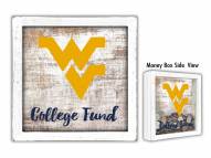 West Virginia Mountaineers College Fund Money Box