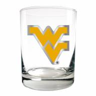 West Virginia Mountaineers College 2-Piece 14 Oz. Rocks Glass Set