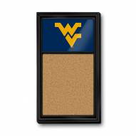 West Virginia Mountaineers Cork Note Board