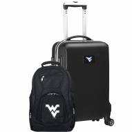 West Virginia Mountaineers Deluxe 2-Piece Backpack & Carry-On Set