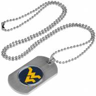 West Virginia Mountaineers Dog Tag