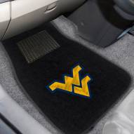West Virginia Mountaineers Embroidered Car Mats