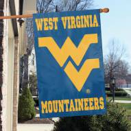 West Virginia Mountaineers NCAA Applique 2-Sided Banner Flag