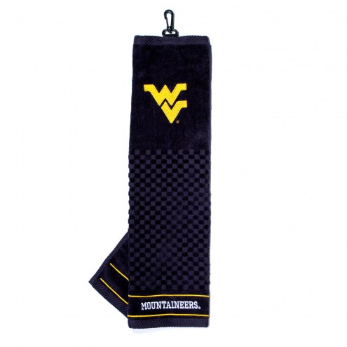 West Virginia Mountaineers Embroidered Golf Towel
