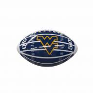 West Virginia Mountaineers Field Mini Glossy Football