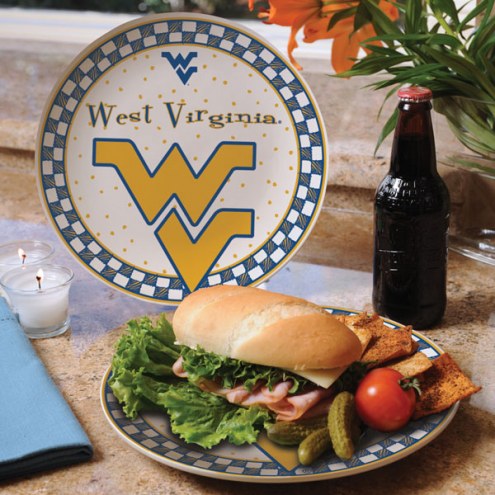 West Virginia Mountaineers Gameday Ceramic Plate
