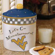 West Virginia Mountaineers Gameday Cookie Jar