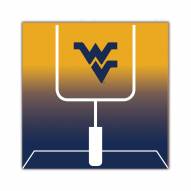 West Virginia Mountaineers Goal Gradient 10" x 10" Sign