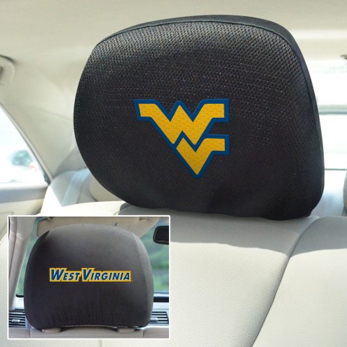 West Virginia Mountaineers Headrest Covers