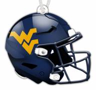 West Virginia Mountaineers Helmet Ornament