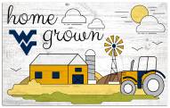West Virginia Mountaineers Home Grown 11" x 19" Sign