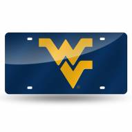 West Virginia Mountaineers Laser Cut License Plate