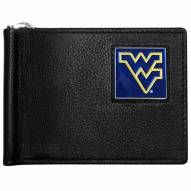 West Virginia Mountaineers Leather Bill Clip Wallet