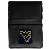 West Virginia Mountaineers Leather Jacob's Ladder Wallet