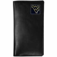 West Virginia Mountaineers Leather Tall Wallet