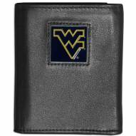 West Virginia Mountaineers Leather Tri-fold Wallet