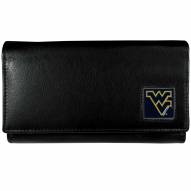 West Virginia Mountaineers Leather Women's Wallet