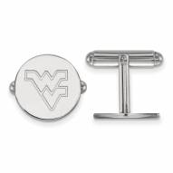 West Virginia Mountaineers Sterling Silver Cuff Links