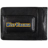 West Virginia Mountaineers Logo Leather Cash and Cardholder