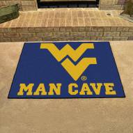 West Virginia Mountaineers Man Cave All-Star Rug