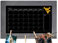 West Virginia Mountaineers Monthly Chalkboard with Frame