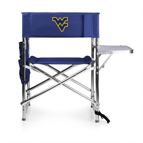 West Virginia Mountaineers Navy Sports Folding Chair
