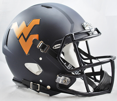 West Virginia Mountaineers Riddell Speed Full Size Authentic Football Helmet