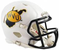 West Virginia Mountaineers Riddell Speed Mini Collectible Throwback Football Helmet