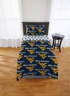 West Virginia Mountaineers Rotary Twin Bed in a Bag Set