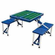 West Virginia Mountaineers Sports Folding Picnic Table