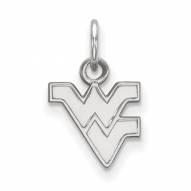 West Virginia Mountaineers Sterling Silver Extra Small Pendant