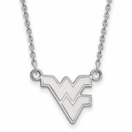 West Virginia Mountaineers Sterling Silver Small Pendant Necklace