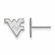 West Virginia Mountaineers Sterling Silver Extra Small Post Earrings