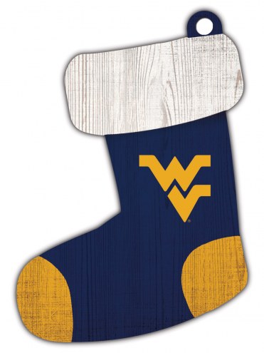 West Virginia Mountaineers Stocking Ornament