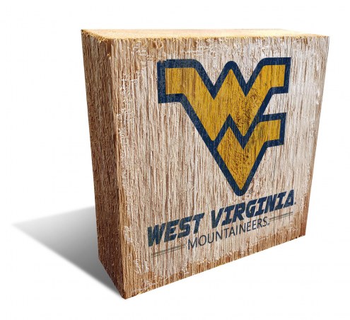 West Virginia Mountaineers Team Logo Block