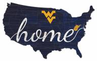 West Virginia Mountaineers USA Cutout Sign