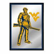 West Virginia Mountaineers Vertical Framed Mirrored Wall Sign