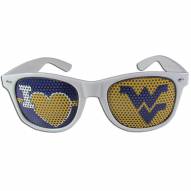 West Virginia Mountaineers White I Heart Game Day Shades